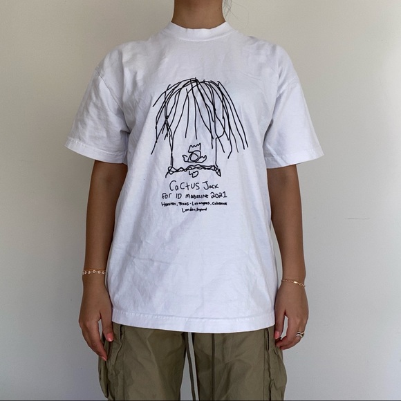 Travis Scott The Utopia Issue Tee
Worn only twice:)
Size mideum🖤 - Picture 7 of 12